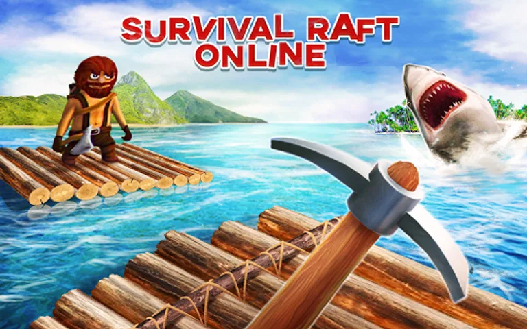 Survival on Raft Online War screenshot 4