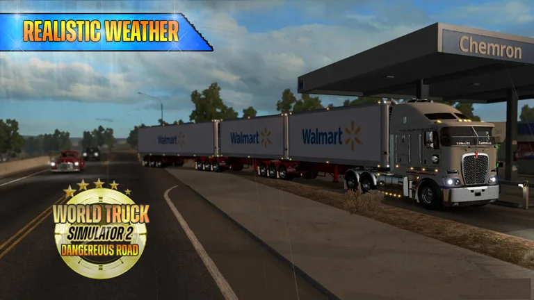 World Truck Simulator 2 : Dangerous Roads screenshot 6