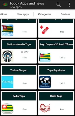 Togo apps screenshot 5