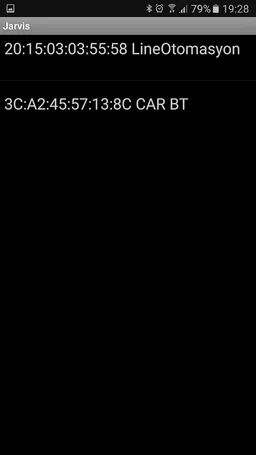 Jarvis Bluetooth screenshot 2