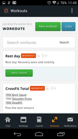 WODconnect screenshot 4