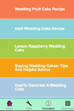 Wedding Cake Recipes screenshot 4