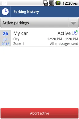 Parking SMS Scheduler screenshot 5