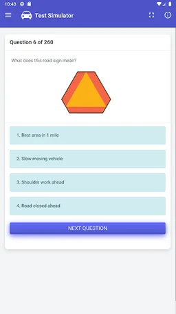 Massachusetts RMV Test screenshot 2