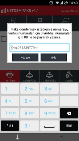 NETGSM MOBİL FAKS screenshot 3