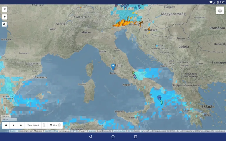 StormTrek: real time thunderstorms nowcasting screenshot 6