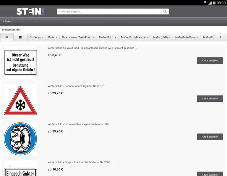 STEIN HGS GmbH screenshot 5