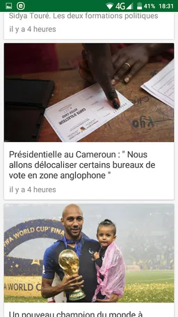 Guinée Actualités screenshot 1