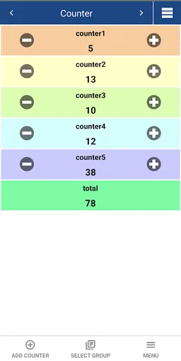 Multi Counter(with calculator) screenshot 2