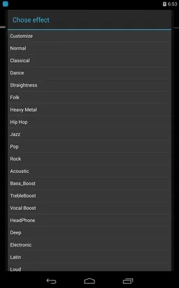 Equalizer Pro - Audio effect screenshot 3