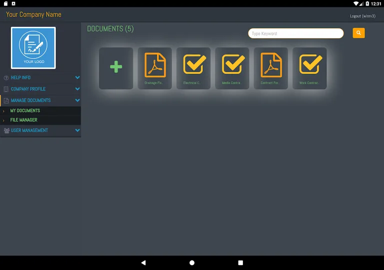 E-Signature app screenshot 2