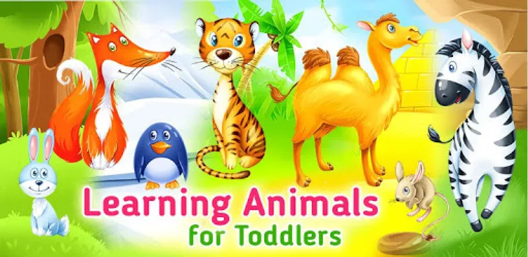 Learning Animals for Toddlers - Educational Game cover image