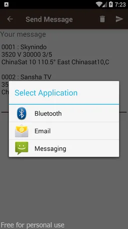 ChinaSat Frequency List screenshot 16