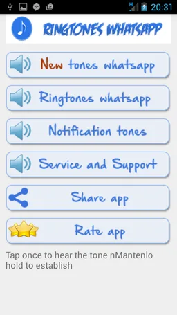 Free Ringtones whatsapp screenshot 1