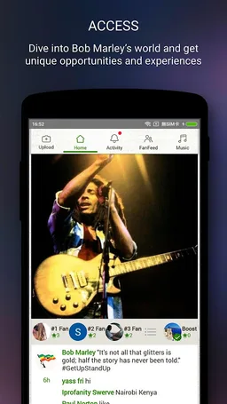 Bob Marley Official Music screenshot 3