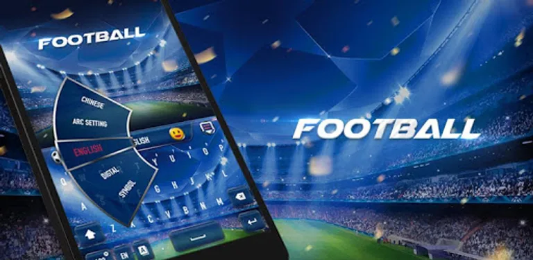 Football GO Keyboard  Theme cover image