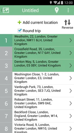 MySmartRoute Route Planner screenshot 7