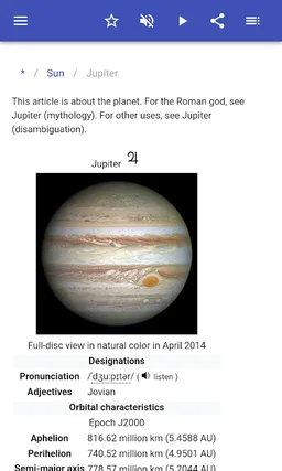 Solar system screenshot 3