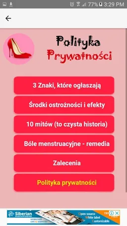 my first menstruation screenshot 7