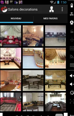 Salon marocain décoration screenshot 7