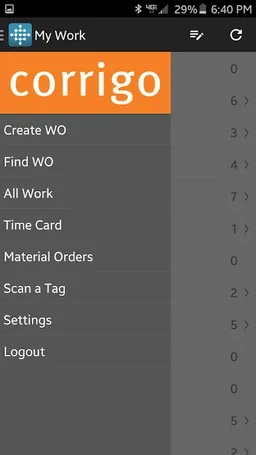 Corrigo Enterprise screenshot 4