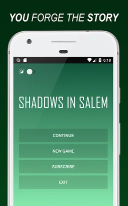 Shadows In Salem: A Text-Based Choices RPG screenshot 3