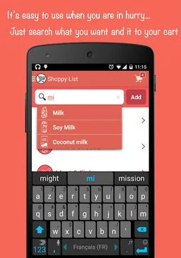 Shoppy! Grocery list screenshot 6