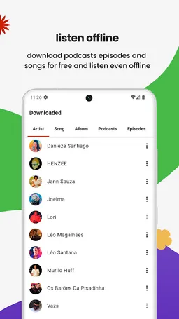 Palco MP3: Listen and download screenshot 10