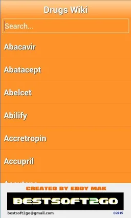 Drugs Wiki screenshot 1