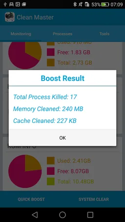 Clean Master screenshot 4