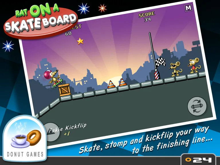 Rat On A Skateboard screenshot 2