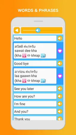 Learn Thai Speak Language screenshot 3