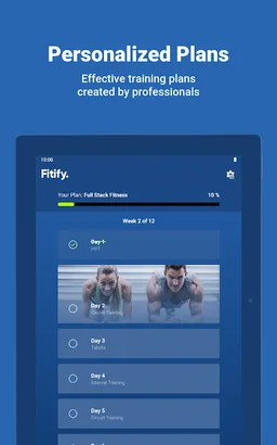 Fitify: Workout Routines & Training Plans screenshot 7