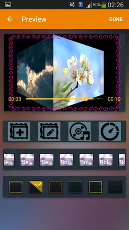 برنامه حرفه ای میکس عکس با آهنگ screenshot 6