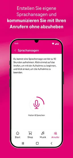 Freizeichentöne Telekom screenshot 7