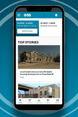 CBS 58 News screenshot 2