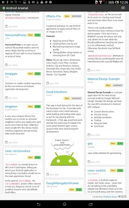 Android Arsenal screenshot 8