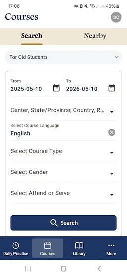 Dhamma.org screenshot 3