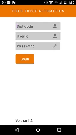 KRPL SFA screenshot 1