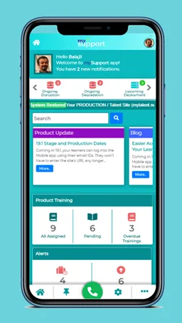 SumTotal mySupport screenshot 2