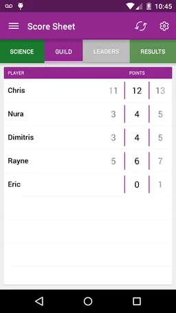 7 Wonders Score Sheet screenshot 15