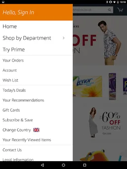 Amazon for Tablets screenshot 2