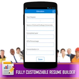 Resume Builder screenshot 1