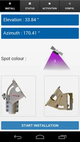 KA-SAT Pointer for Tooway screenshot 6