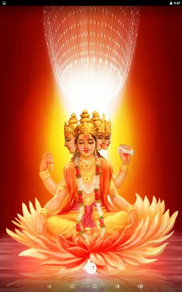 God Brahma Clock LWP screenshot 16