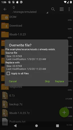 ZArchiver screenshot 3