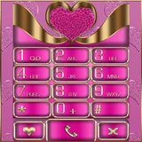 Pink Love EX Dialer theme icon