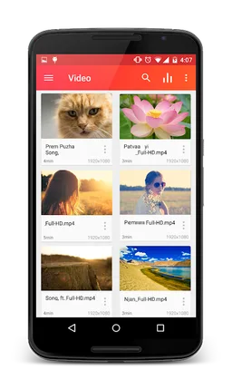 video Audio player screenshot 1