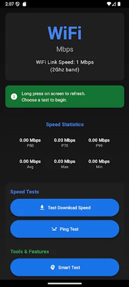 NetSpeed Test screenshot 1