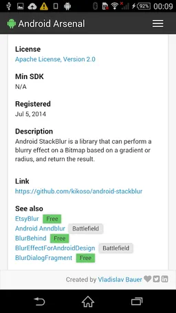 Android Arsenal screenshot 4